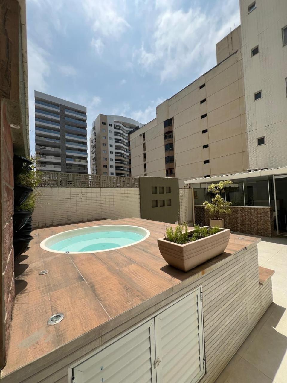 Apt 3Q Luxo Com Ar E Jacuzzi Na Beira Mar غواراباري المظهر الخارجي الصورة